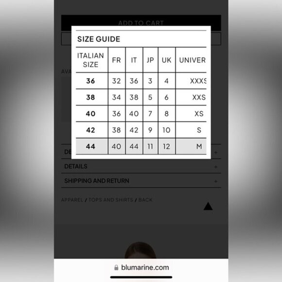 Bluemarine Italy Floral Black White Cardigan size I44 - Picture 2 of 9